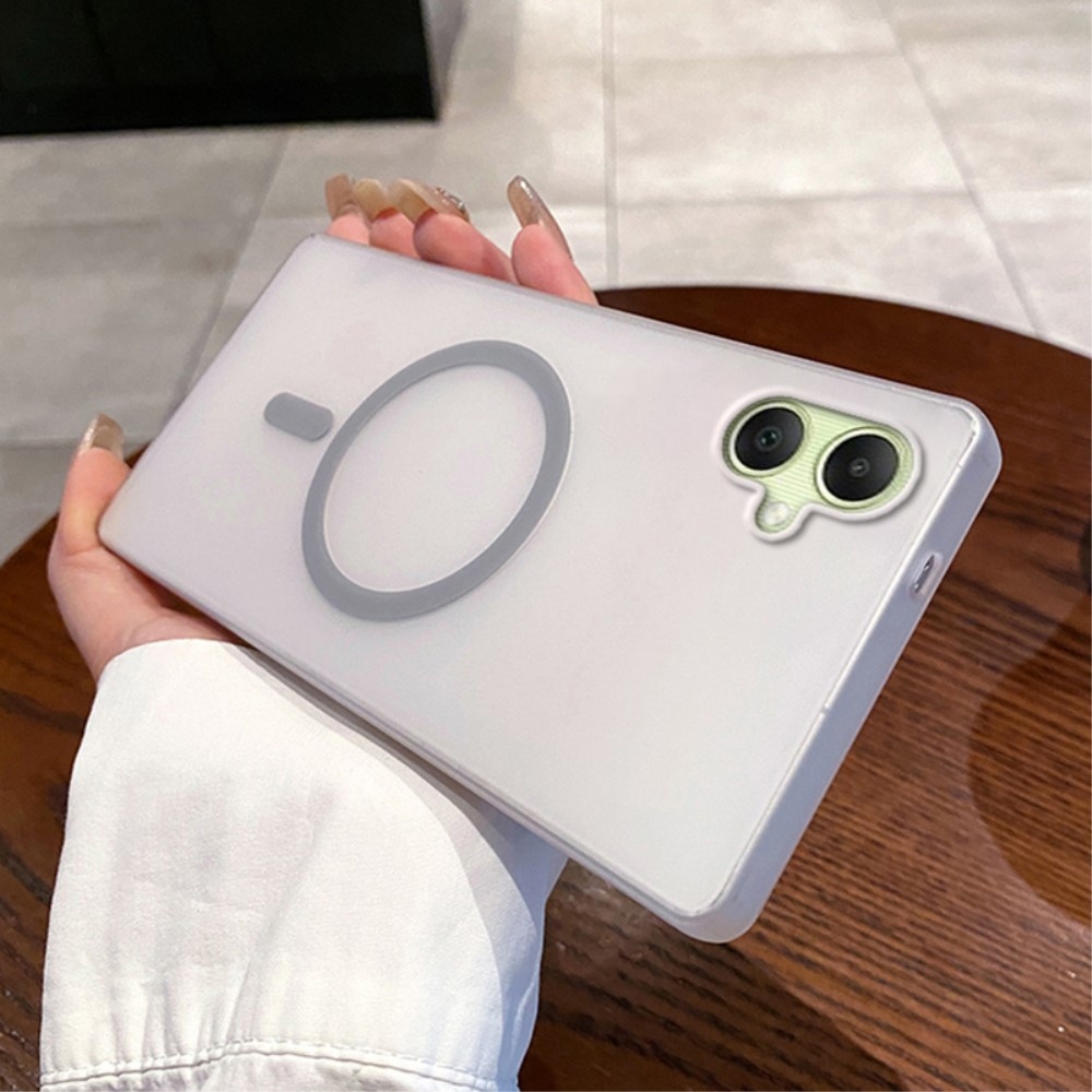 Force műanyag burkolat MagSafe-val Samsung Galaxy A06 4G - szürke