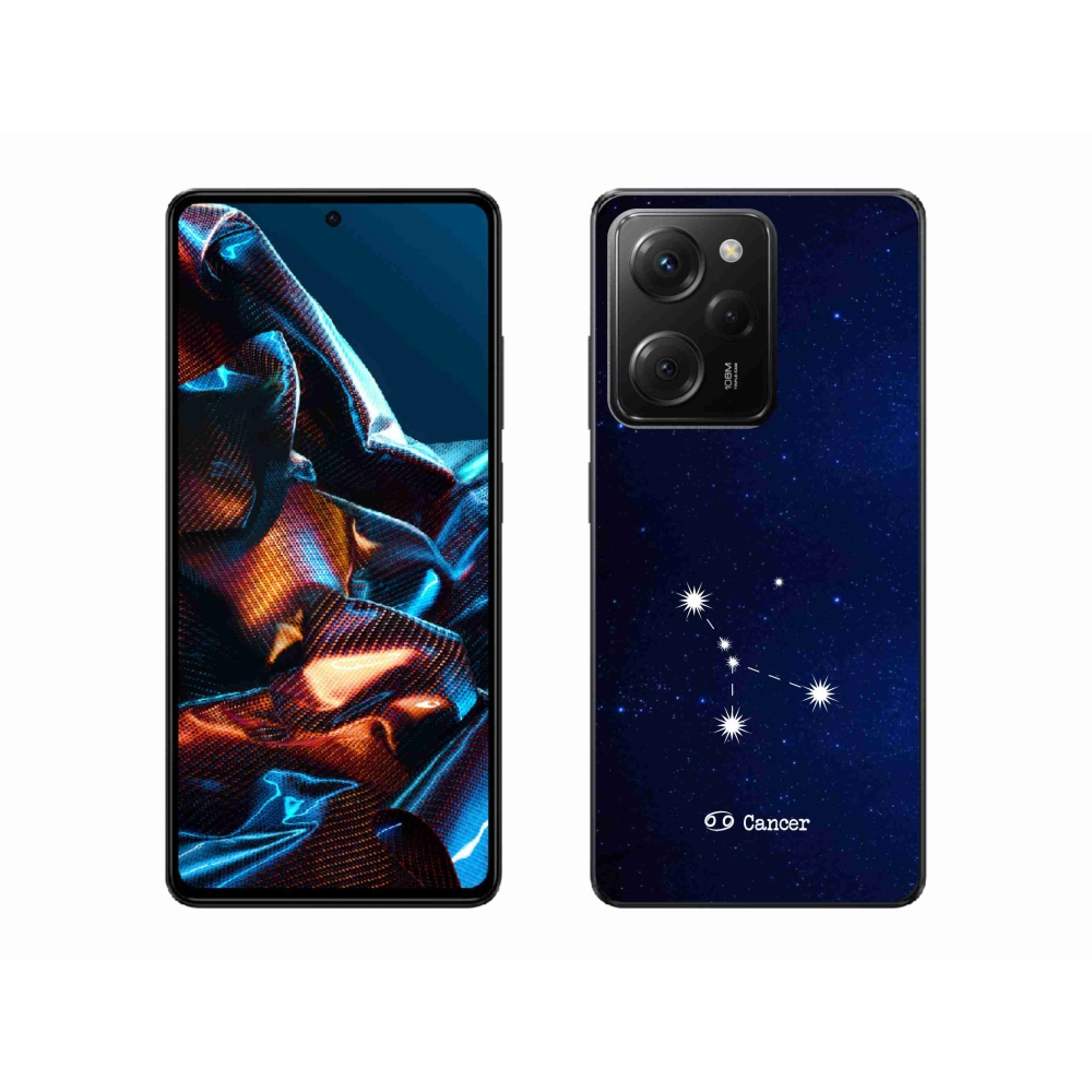Gél borítás mmCase a Xiaomi Poco X5 Pro 5G számára - csillagkép Rák
