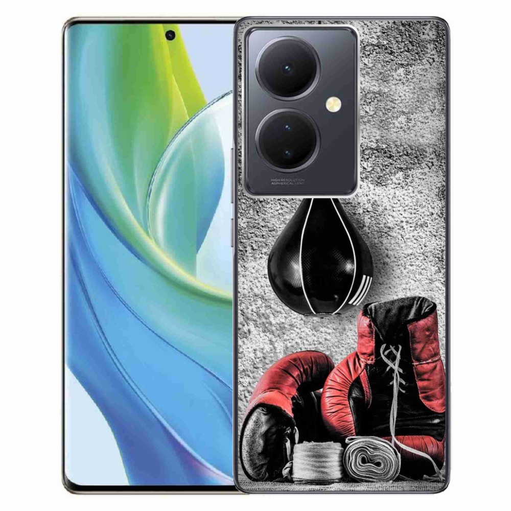 Gélburkolat mmCase a Vivo V29 Lite 5G számára - bokszzsák és kesztyűk