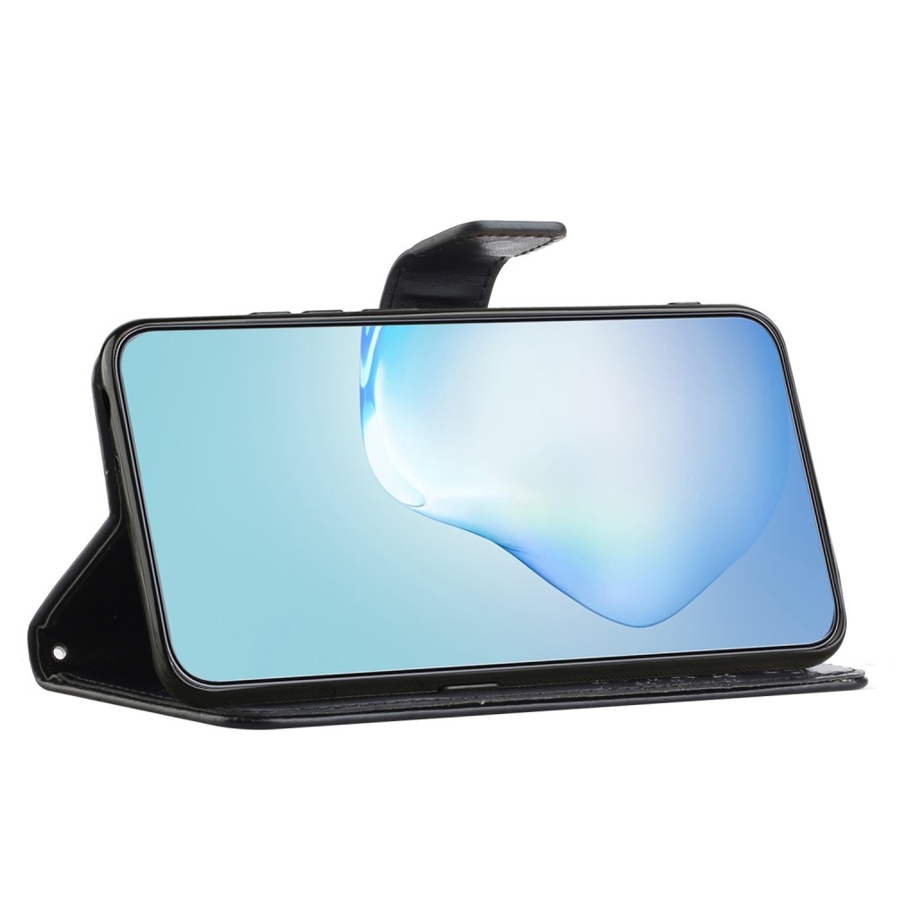 Fa könyv tok Samsung Galaxy S24+/S25+ készülékhez - fekete