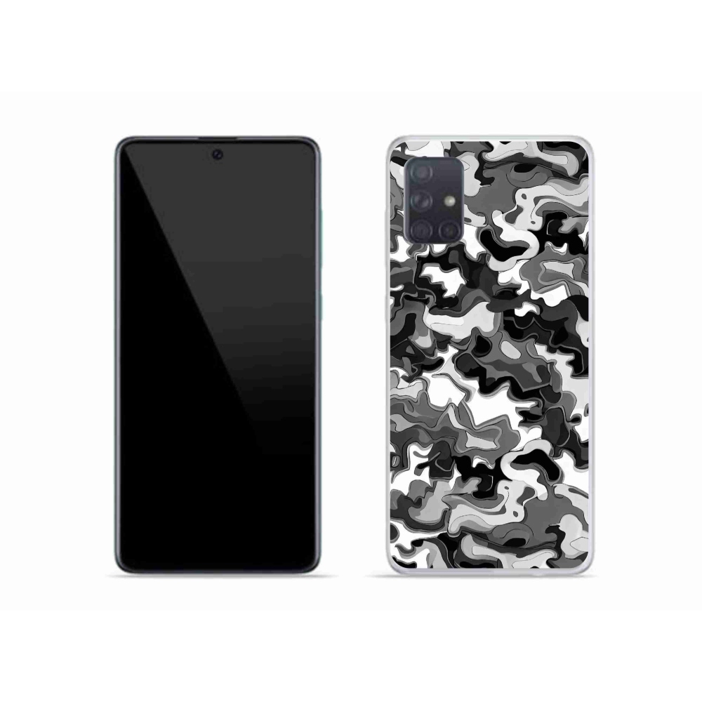 Zselés borítás mmCase Samsung Galaxy A51 készülékhez - terepszínű minta 3