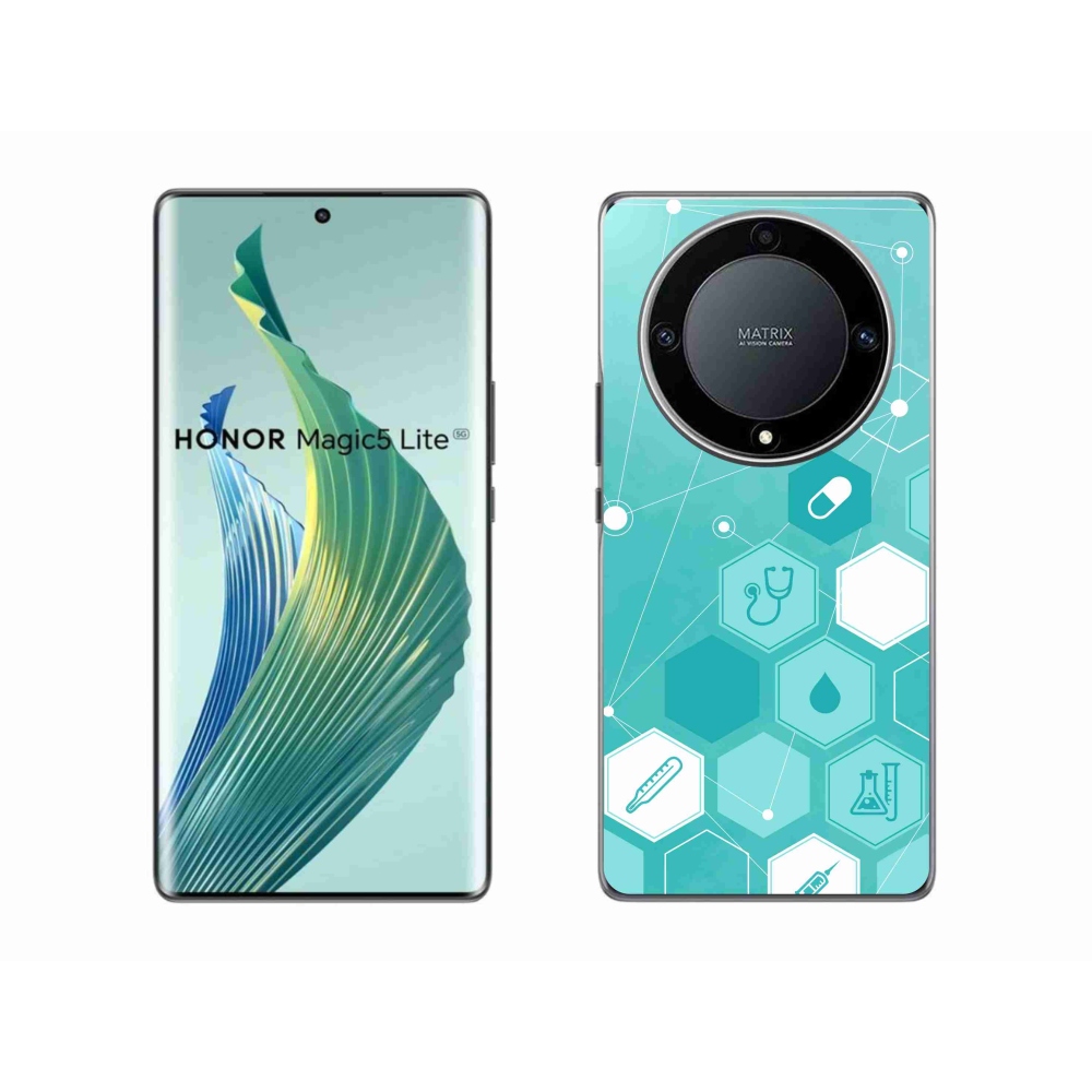 Gél borítás mmCase a Honor Magic 5 Lite 5G számára - egészség 3