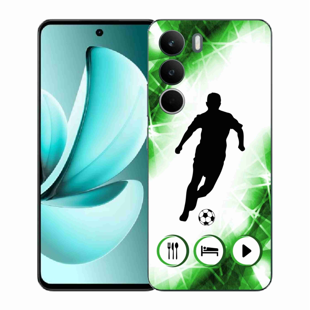 Gél borító mmCase a Realme C71-hez - focista