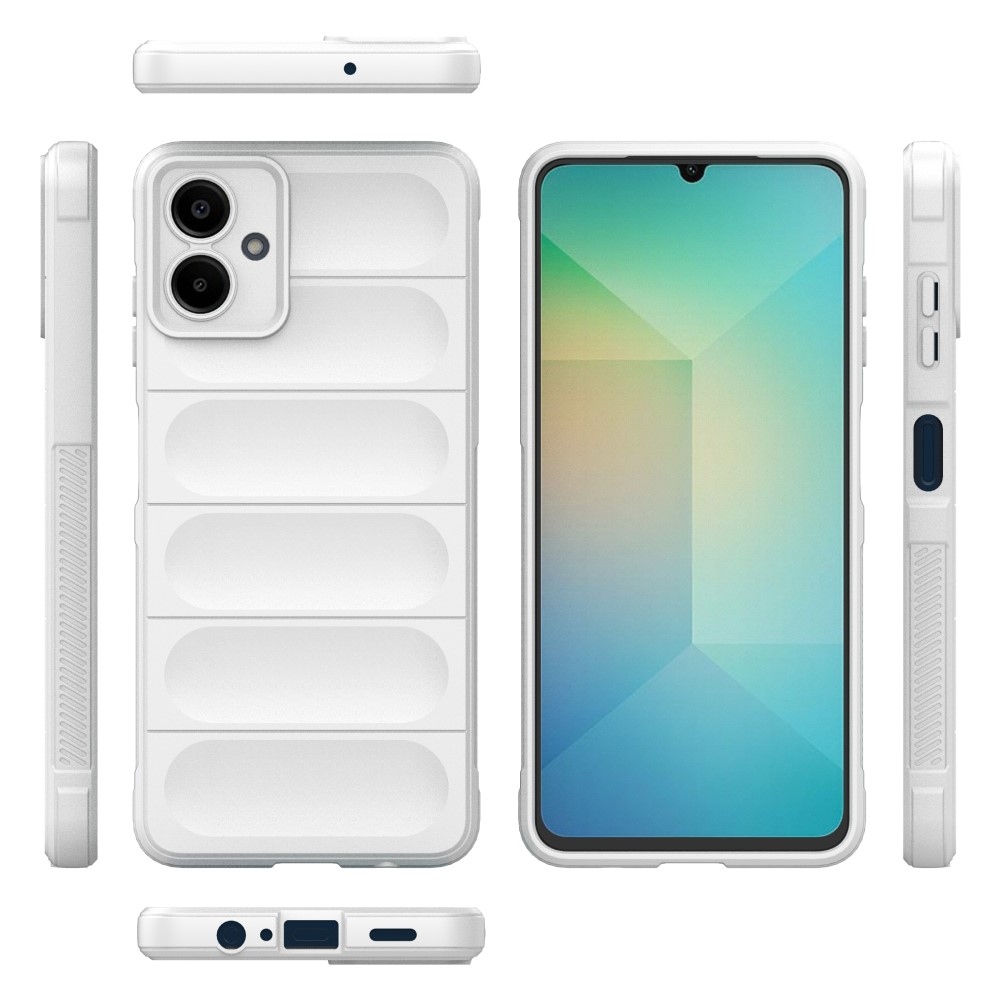 Rugg tartós zselés tok Samsung Galaxy A06 4G készülékhez - fehér