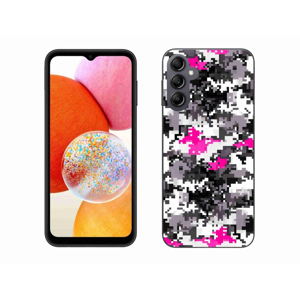 Zselés borítás mmCase Samsung Galaxy A14 4G/5G - terepszínű minta 4