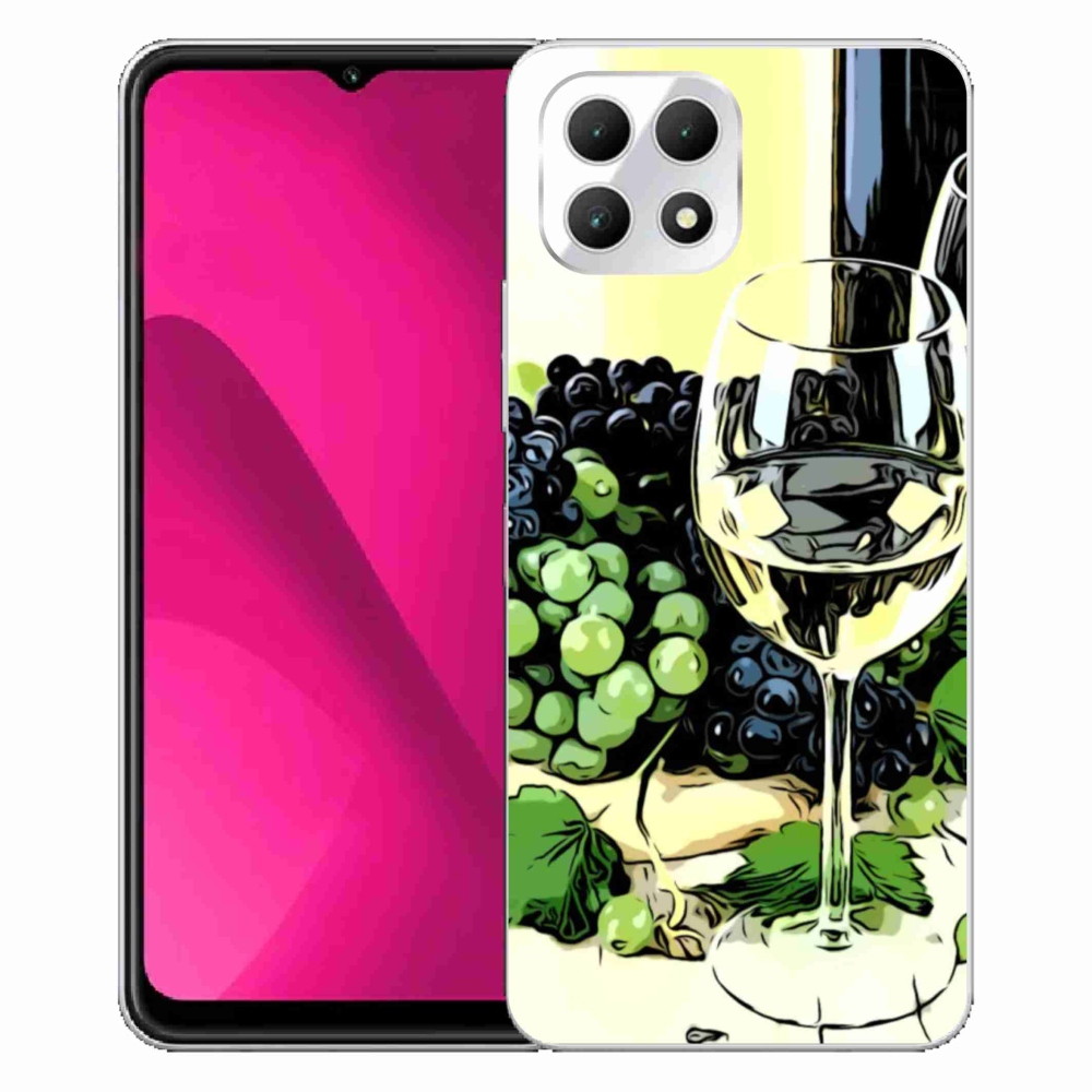 Zselés borító mmCase a T-Mobile T Phone 2 készülékhez - pohár bor