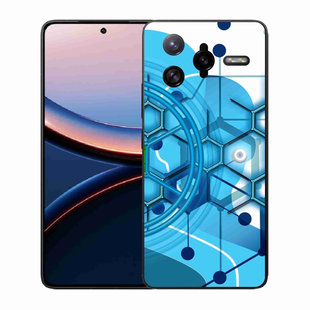 Gél borítás mmCase a Xiaomi Poco F7 Ultra számára - absztrakt minta 2