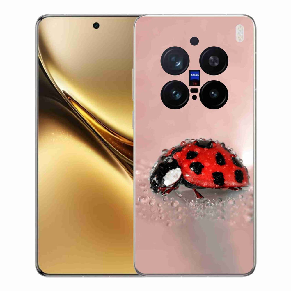 Zselés borítás mmCase a Vivo X200 Pro 5G készülékhez - katicabogár