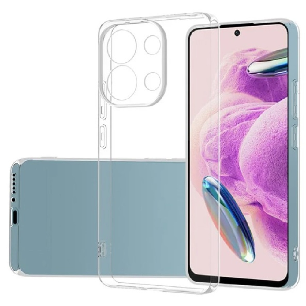Átlátszó zselés tok Xiaomi Redmi Note 13 Pro 4G/Poco M6 Pro - átlátszó