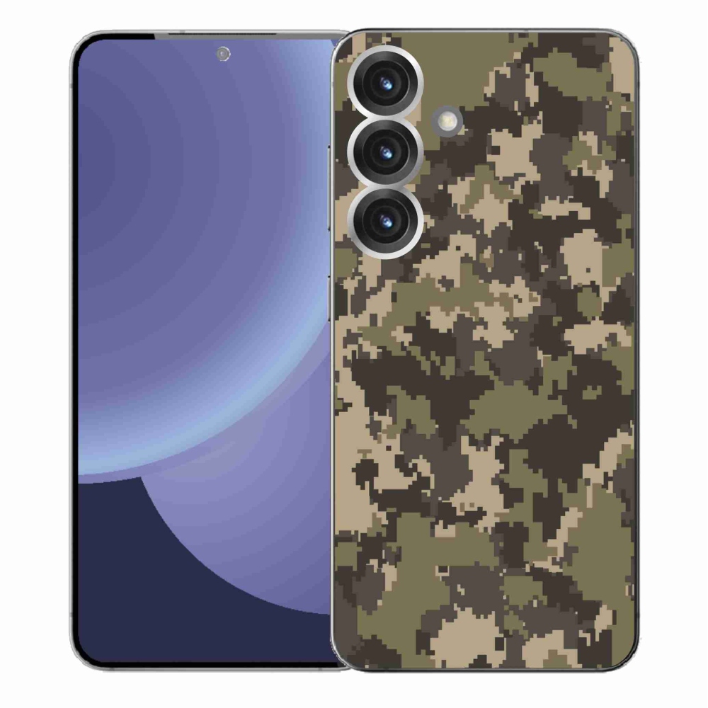 Gél védőhuzat mmCase Samsung Galaxy S25+ - terepszínű mintázat 12