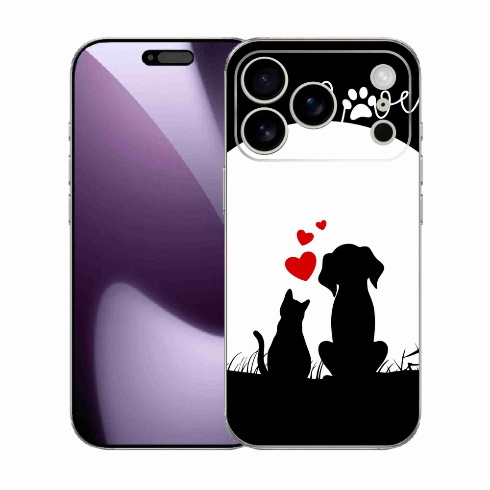 Gél borítás mmCase iPhone 17 Pro készülékhez - állatszerelem