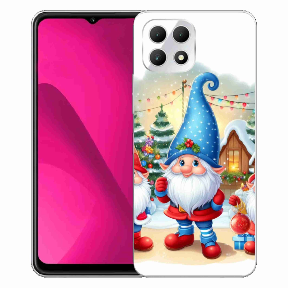 Zselés borítás mmCase a T-Mobile T Phone 2 készülékhez - Karácsonyi manók