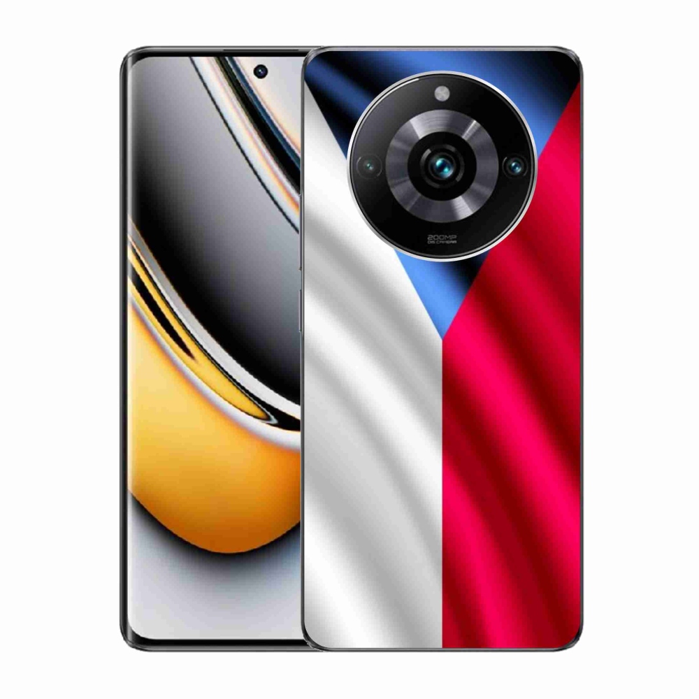 Gél borítás mmCase a Realme 11 Pro/11 Pro+ készülékhez - cseh zászló