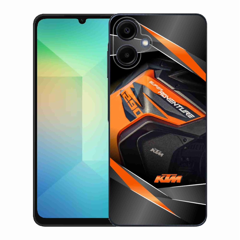 Gél borítás mmCase Samsung Galaxy A06 4G készülékhez - motoros ktm