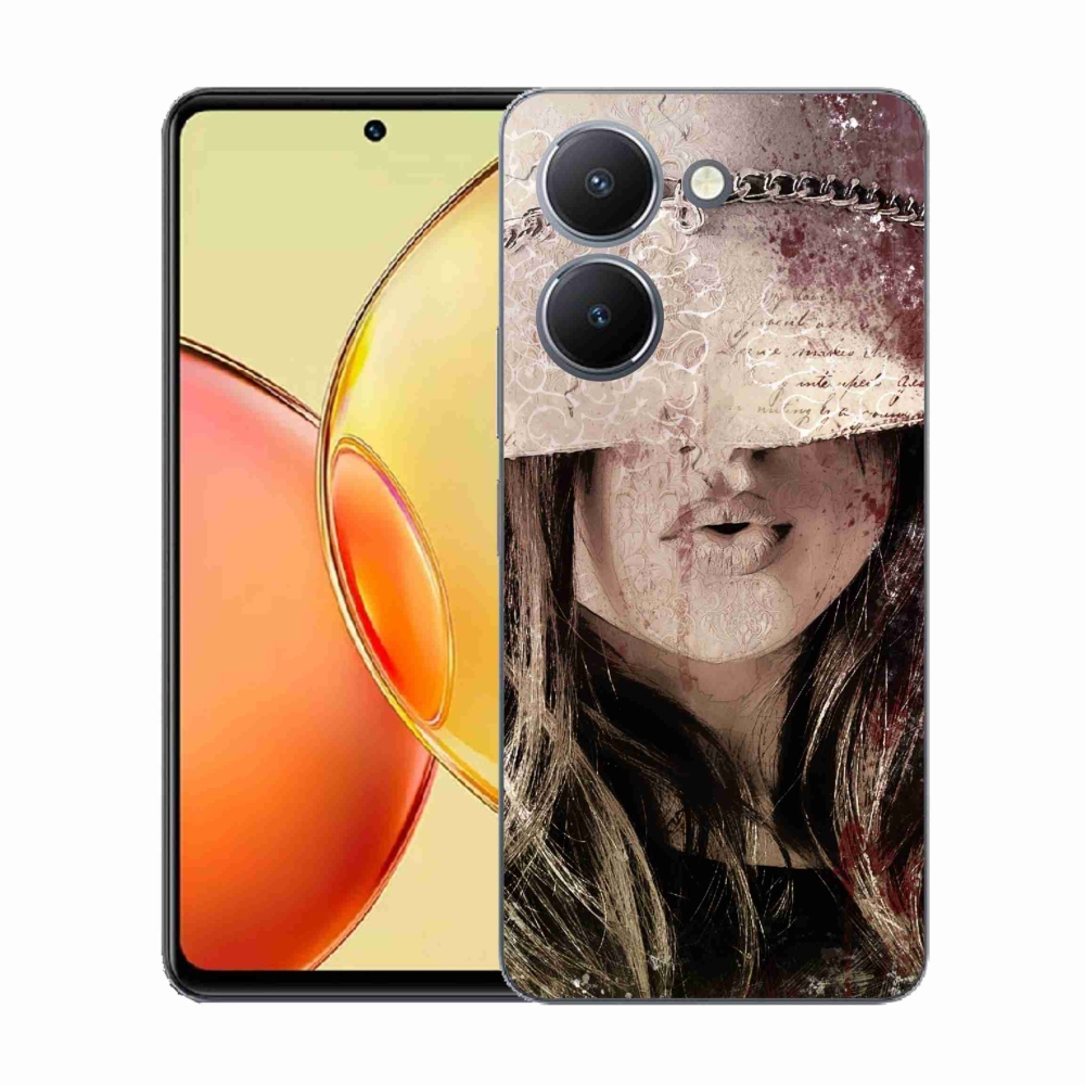 Gélburkolat mmCase a Vivo Y36-on - lány