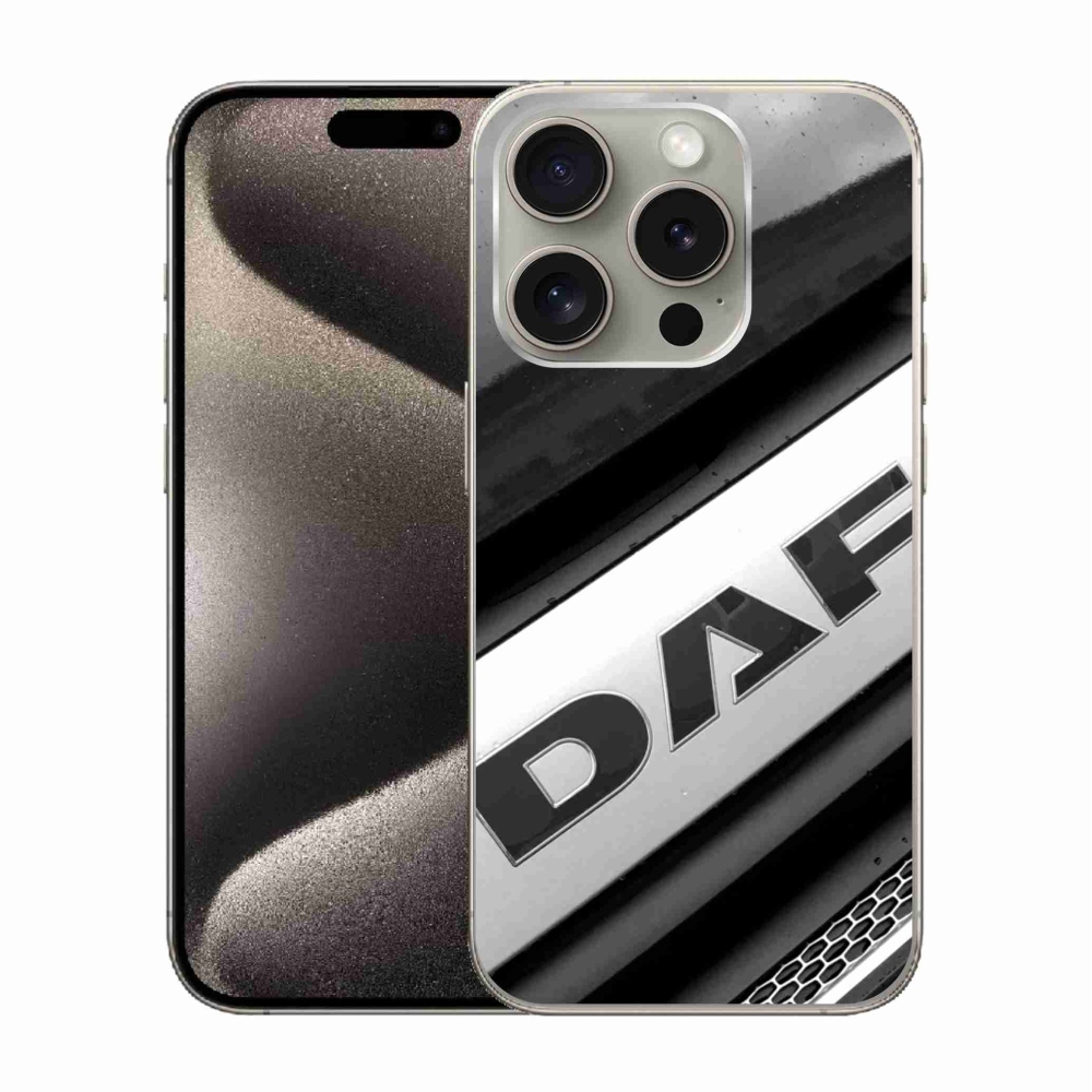 Zselés borítás mmCase iPhone 15 Pro készülékhez - Emblem 4