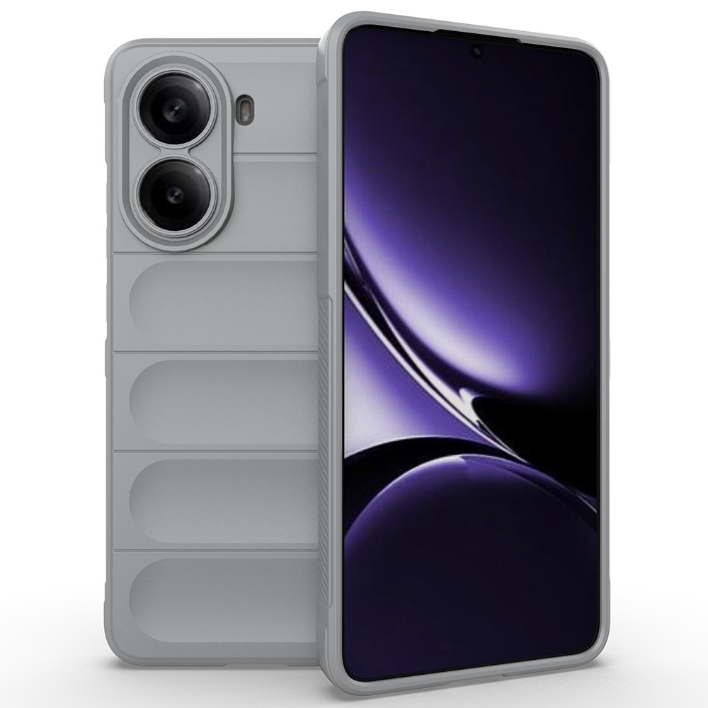 Rugg tartós zselés tok Xiaomi Poco X7 Pro 5G - világosszürke