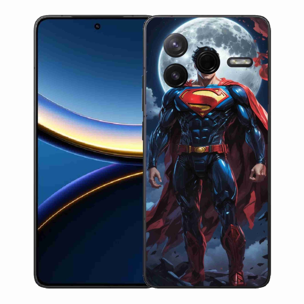 Gél borítás mmCase a Xiaomi Poco F7 Pro számára - superman