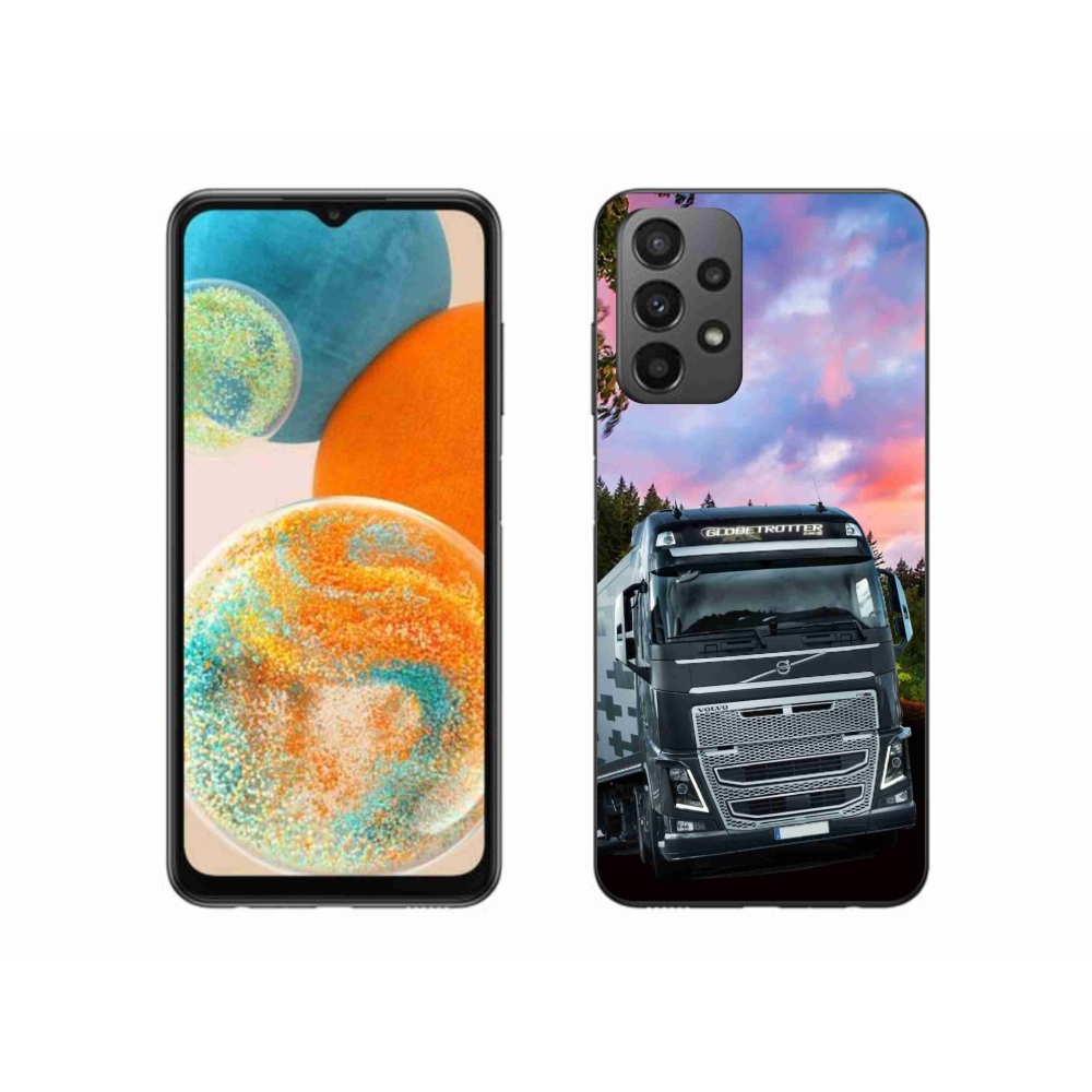 Gél védőburkolat mmCase Samsung Galaxy A23 4G/5G - teherautó 2