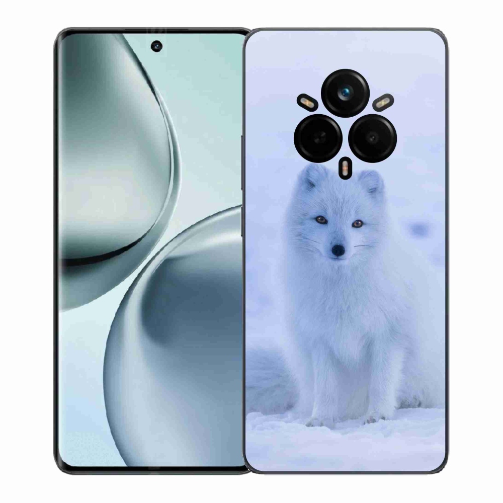 Gél borítás mmCase a Realme 14 Pro+ 5G készülékhez - polár róka