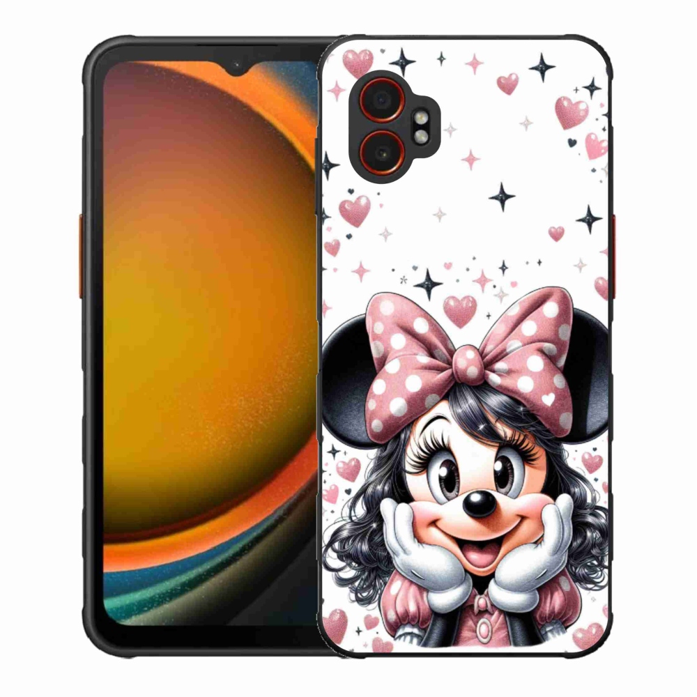 Zselés borítás mmCase Samsung Galaxy Xcover 7 Pro készülékhez - minnie