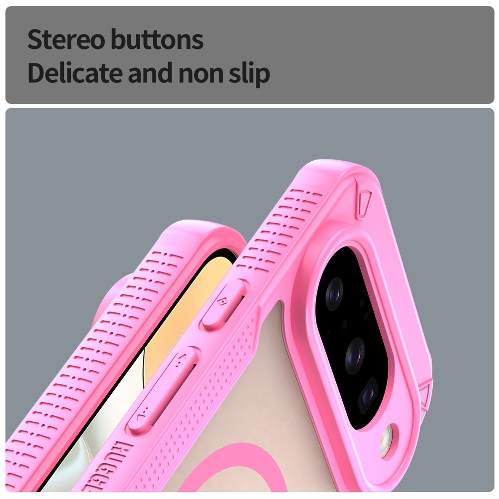 Froste tartós védőborítás MagSafe-val a Google Pixel 10 készülékhez - rózsaszín