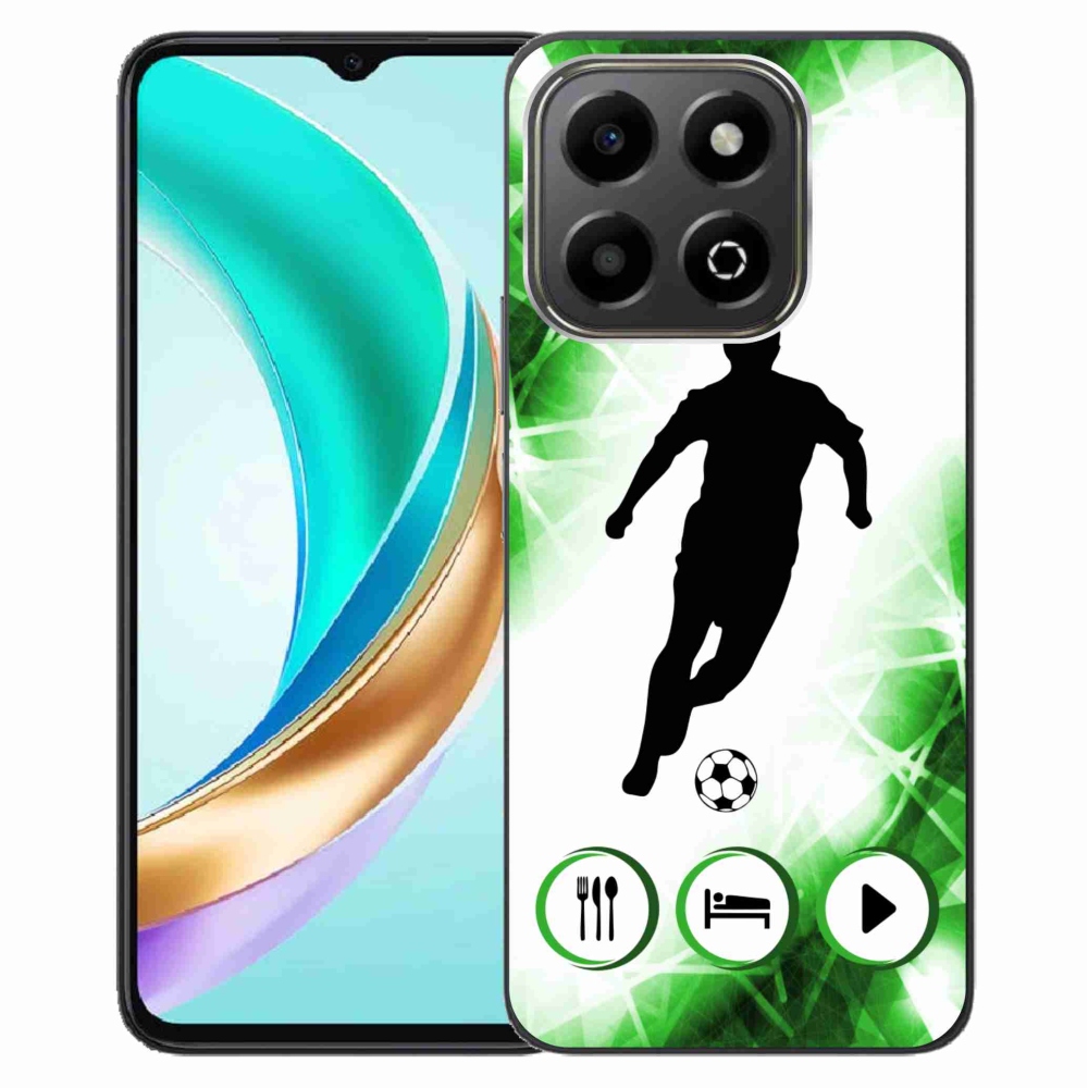 Gél borítás mmCase a Honor X6b készülékhez - focista