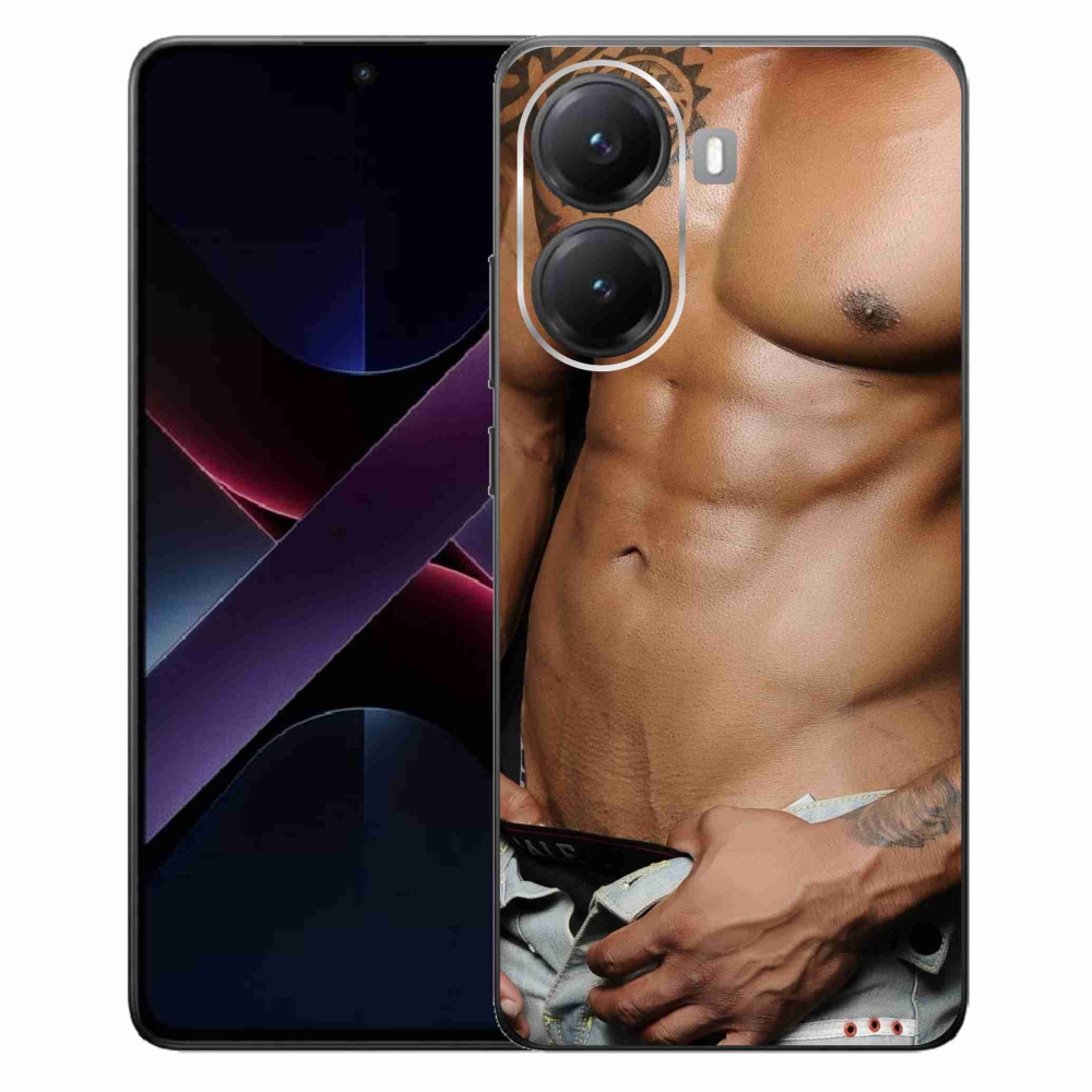 Gél borítás mmCase a Xiaomi Poco X7 Pro 5G számára - szexi férfi