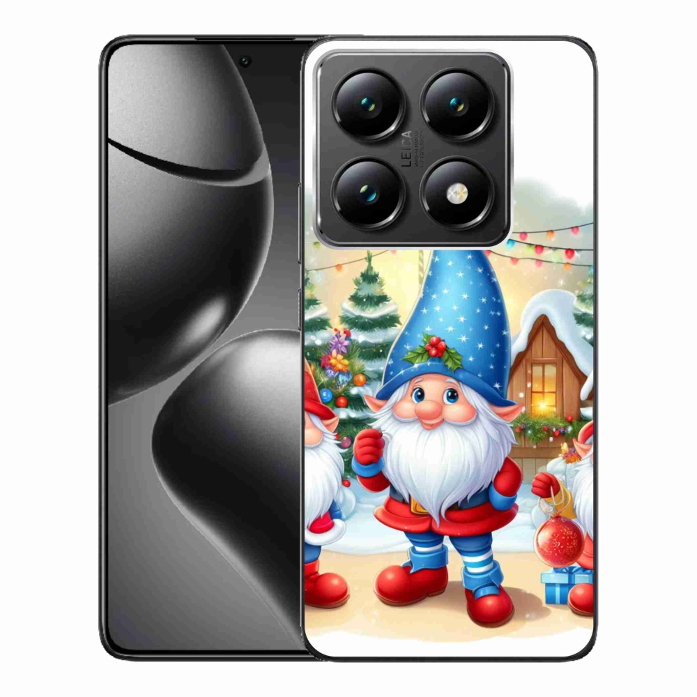 Gél borítás mmCase a Xiaomi 14T Pro számára - Karácsonyi manók