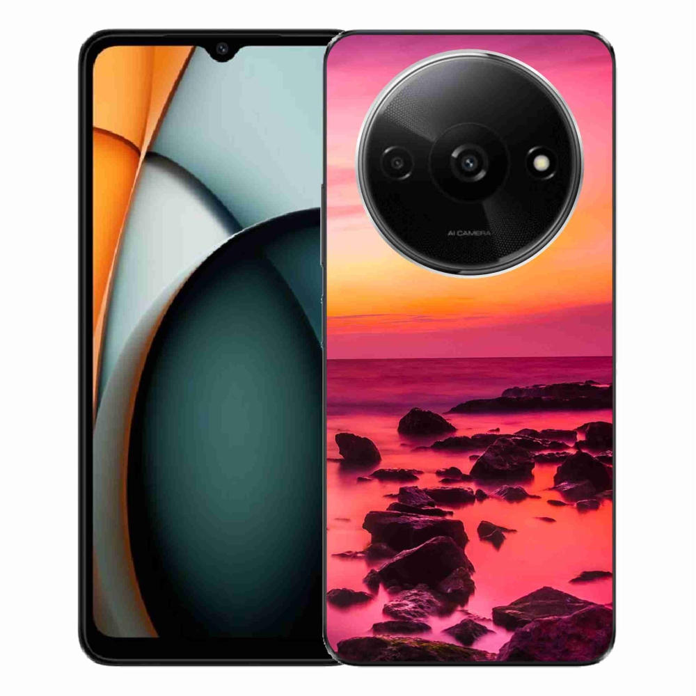 Gél borítás mmCase a Xiaomi Redmi A3-hoz - tenger és ragyogás