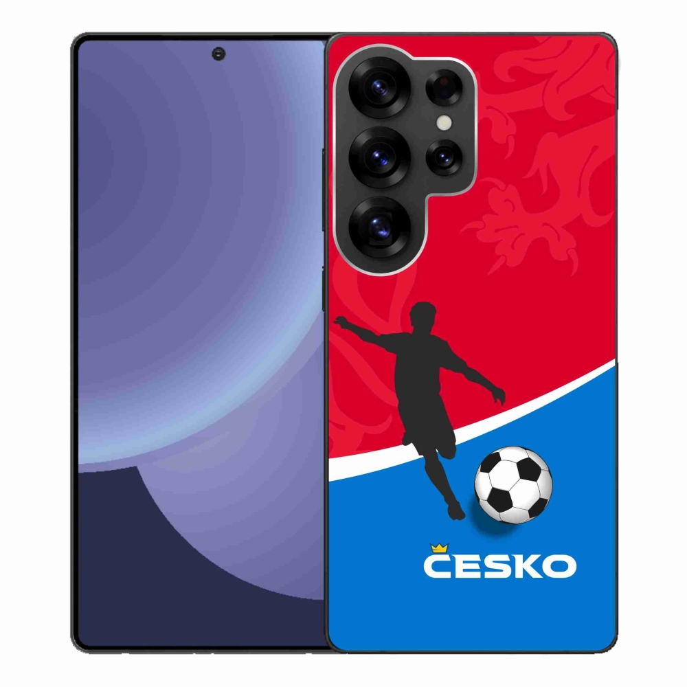 Gél borítás mmCase Samsung Galaxy S25 Ultra - futball Csehország