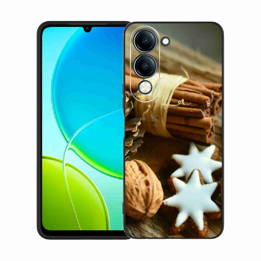 Gél borítás mmCase a Vivo Y29s 5G-hez - fahéj és mézeskalács