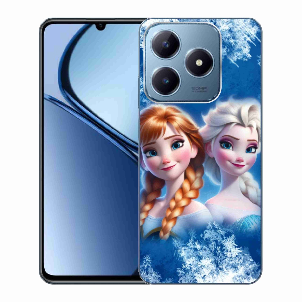 Gél borítás mmCase a Realme C63 készülékhez - Ice Kingdom 2
