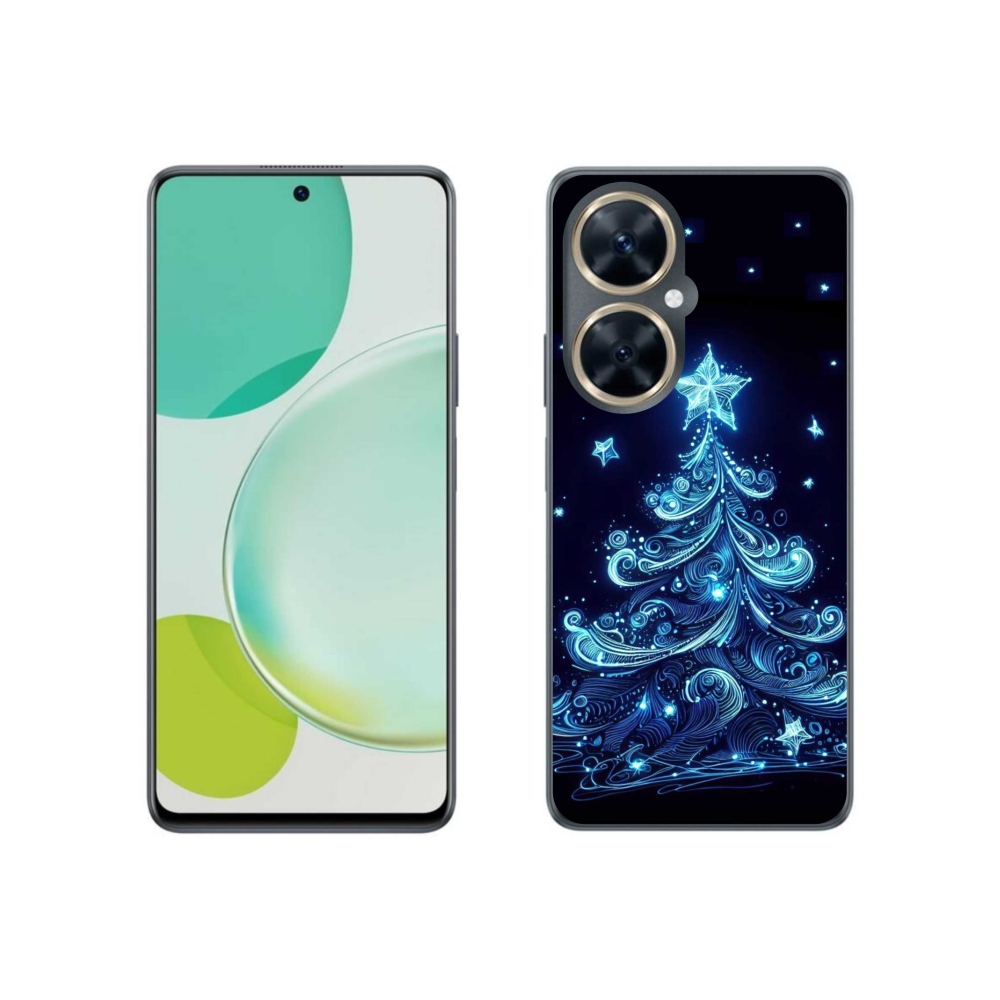 Gél borítás mmCase a Huawei Nova 11i készülékhez - neon karácsonyfa 4