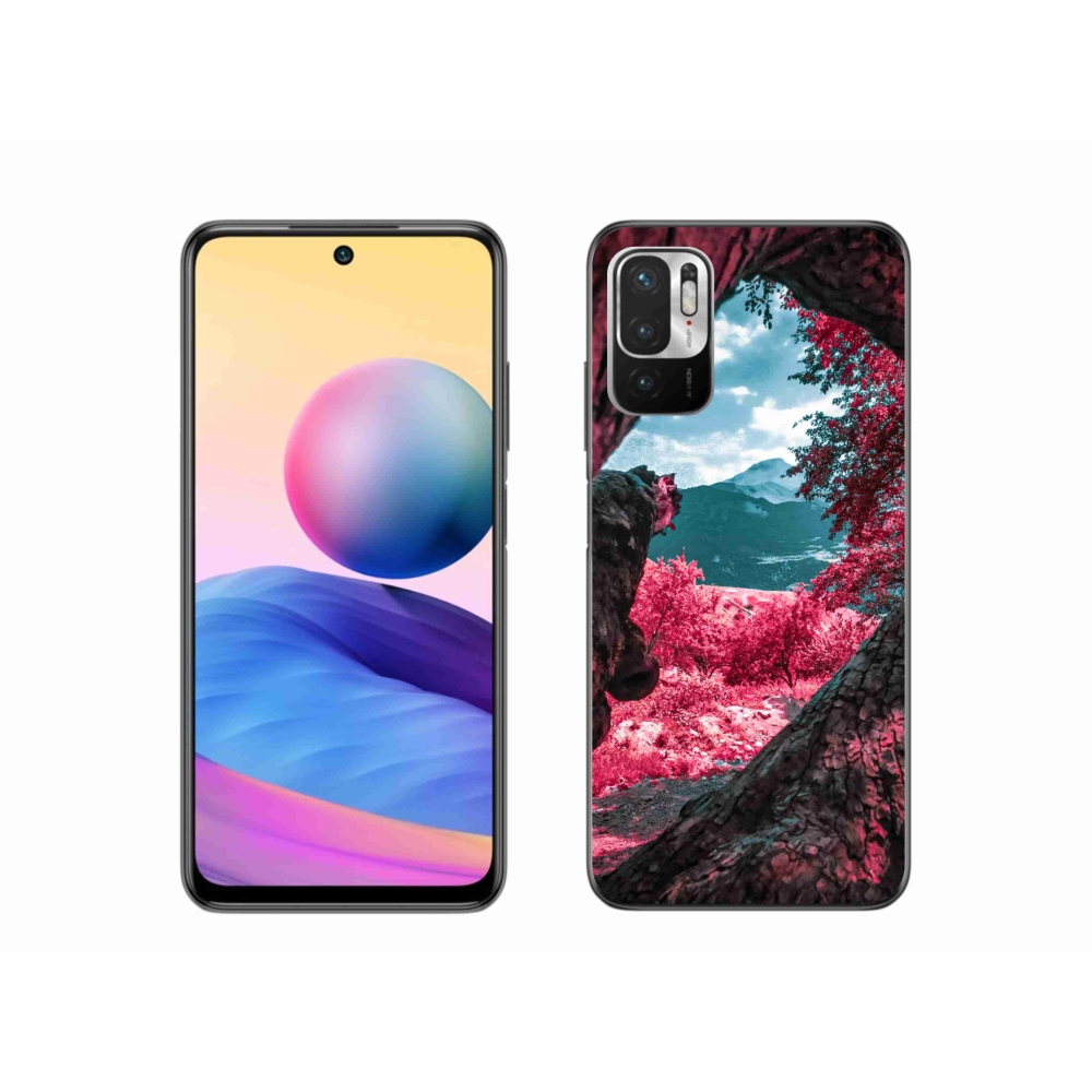 Gél borítás mmCase a Xiaomi Poco M3 Pro/5G számára - hegyi kilátás