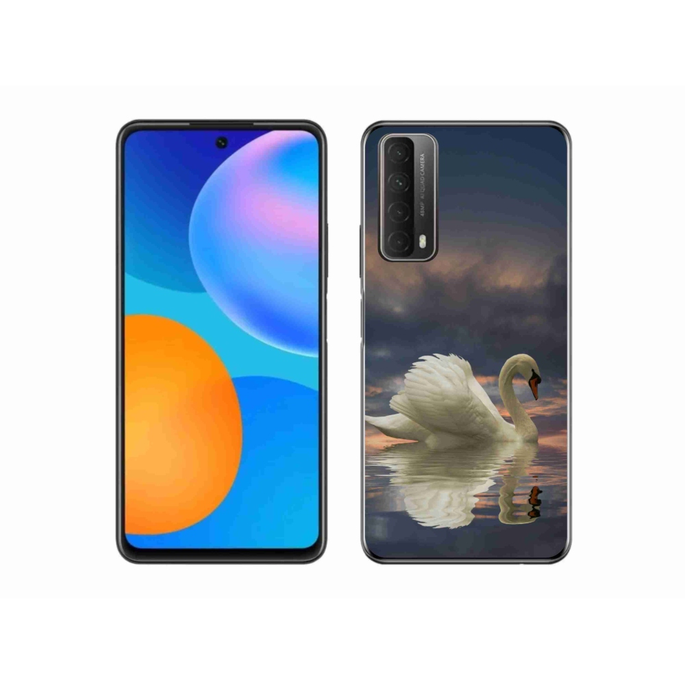 Zselés borítás mmCase a Huawei P Smart (2021) - hattyúhoz