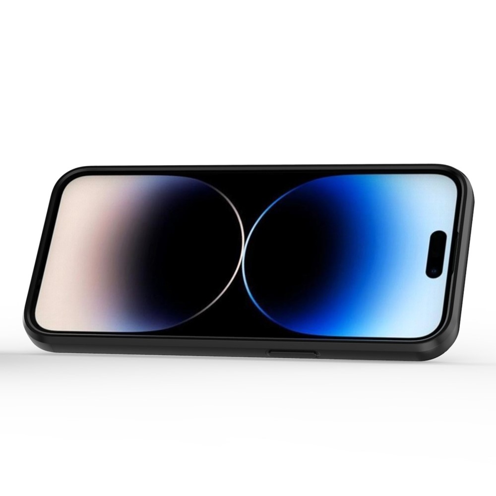 Ütésálló borítás iPhone 15 Pro készülékhez - fekete