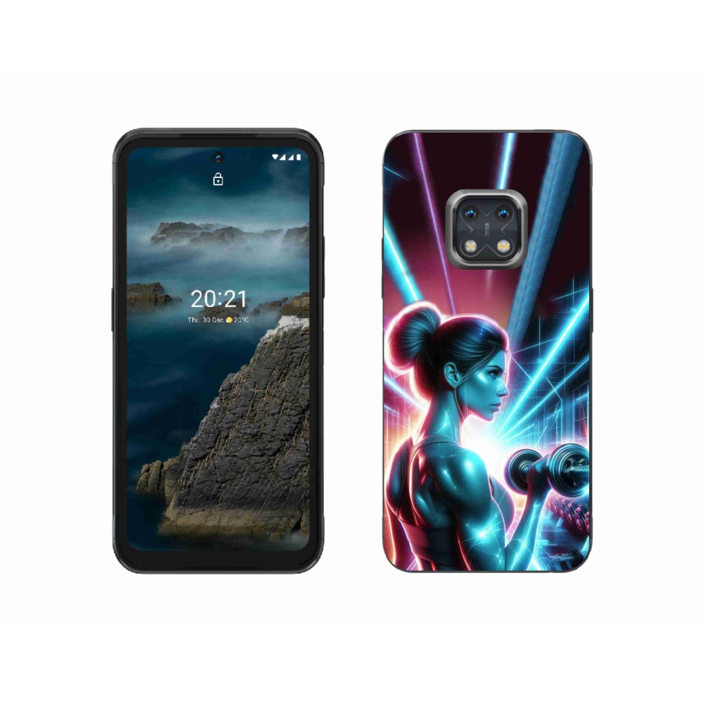 Zselés borítás mmCase a Nokia XR20-on - növelés