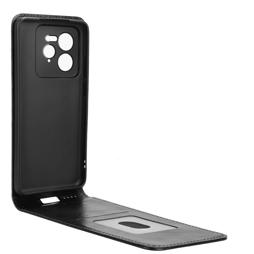 Vert flip tok a Realme GT 7 Pro 5G készülékhez - fekete