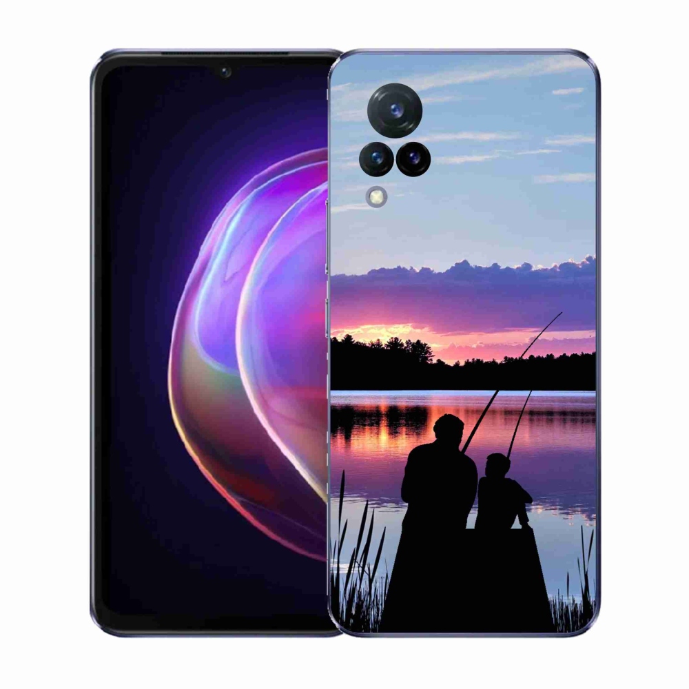 Gél borítás mmCase a Vivo V21 4G/5G számára - halászat 2