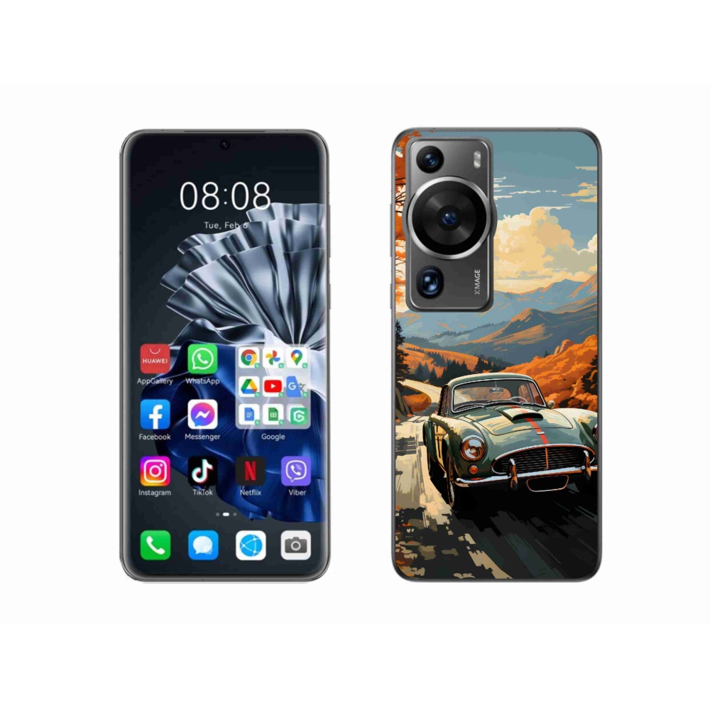 Zselés borítás mmCase a Huawei P60 Pro számára - veterán 1