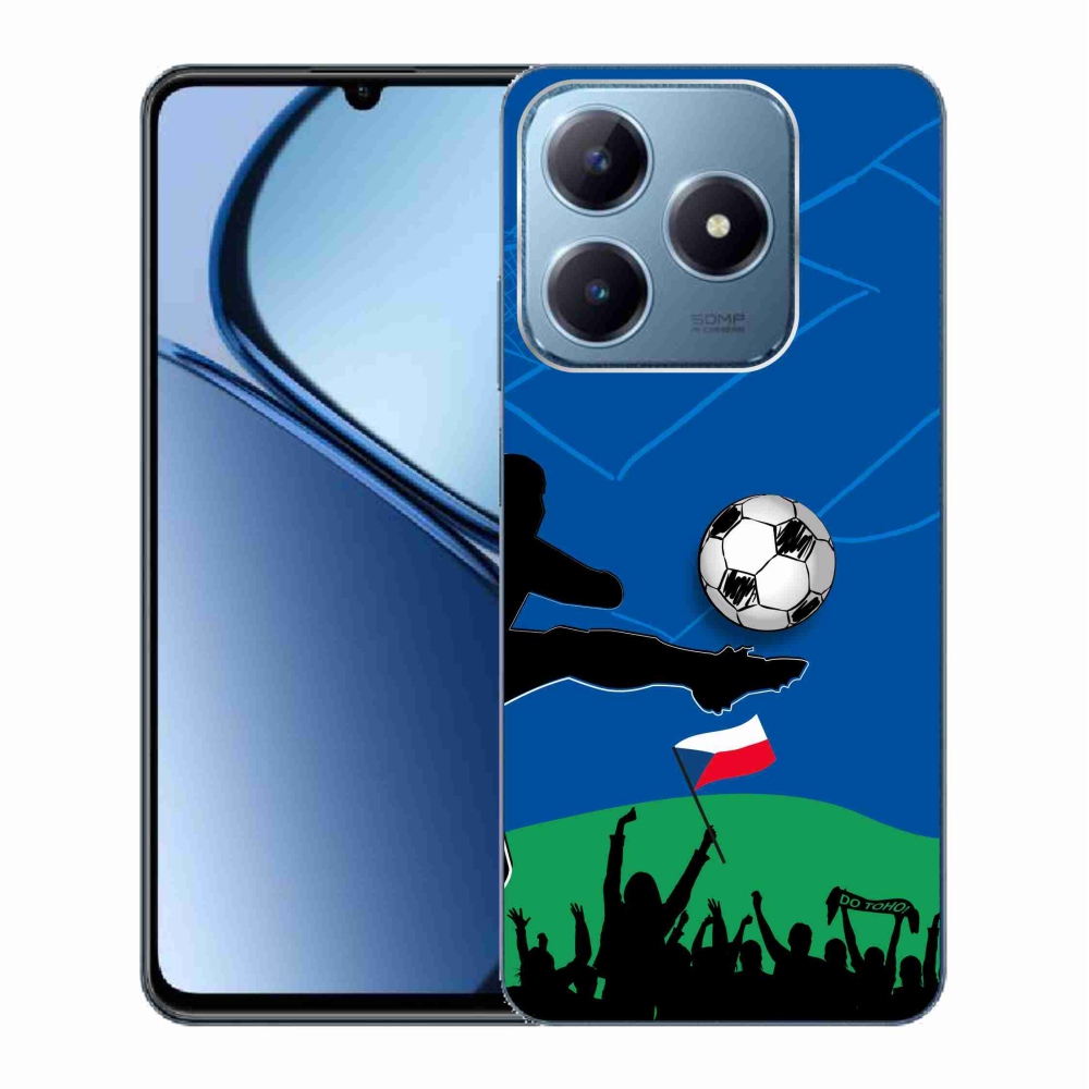 Gél borítás mmCase a Realme C63 készülékhez - futballrajongóknak