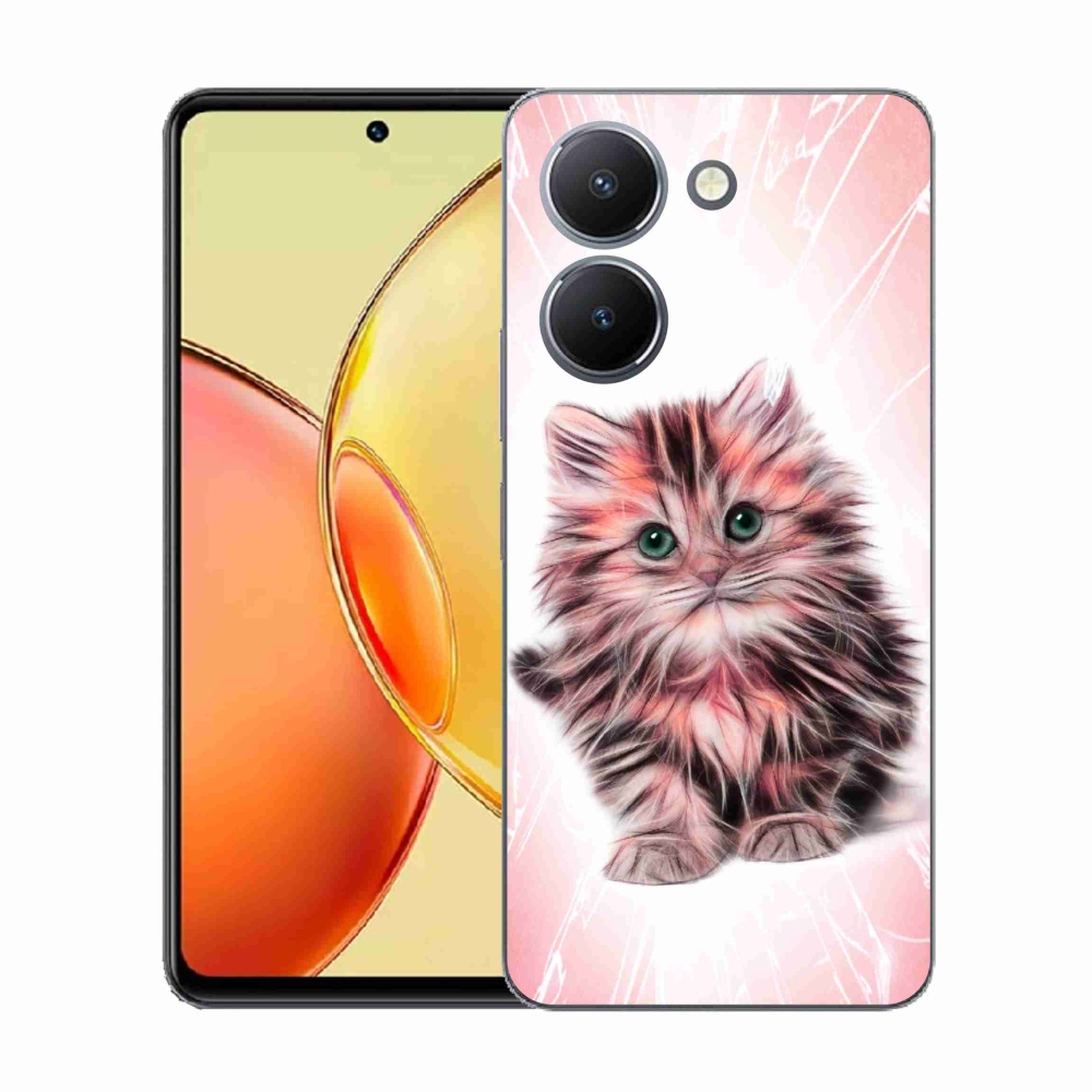 Gél borítás mmCase a Vivo Y36-hoz - aranyos cica