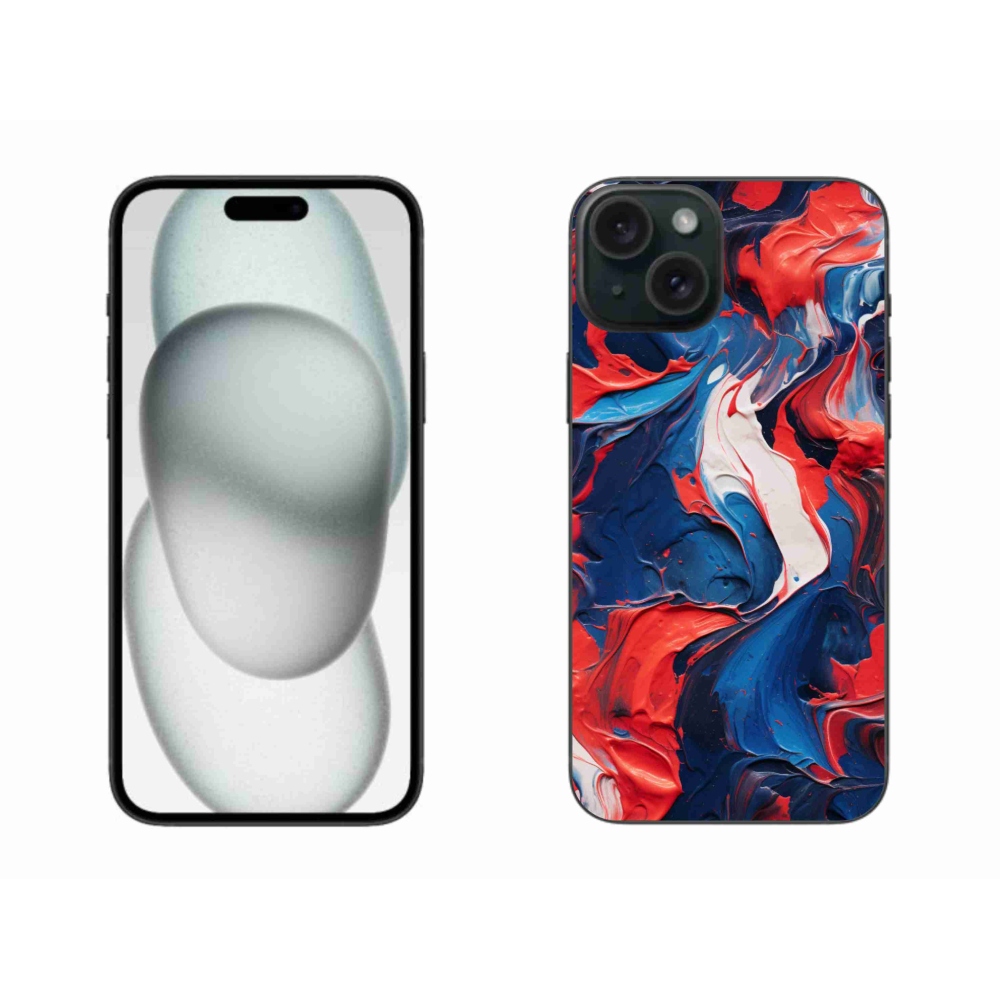 Gél borítás mmCase iPhone 15 Plus készülékhez - absztrakt motívum 7