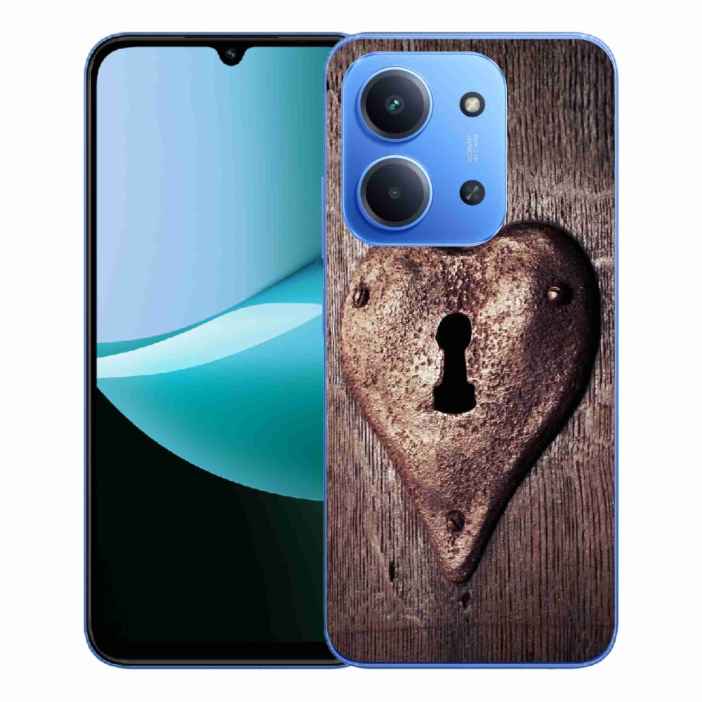 Gél borítás mmCase a Xiaomi Redmi 15C 4G/5G (173mm) - szív alakú zárral