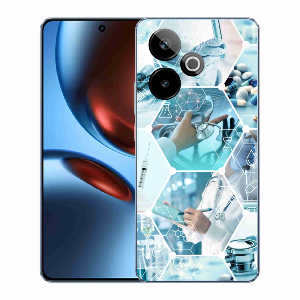 Rugalmas zselés tok mmCase képpel a Realme GT 7 5G/GT 7T 5G számára - Egészségügy