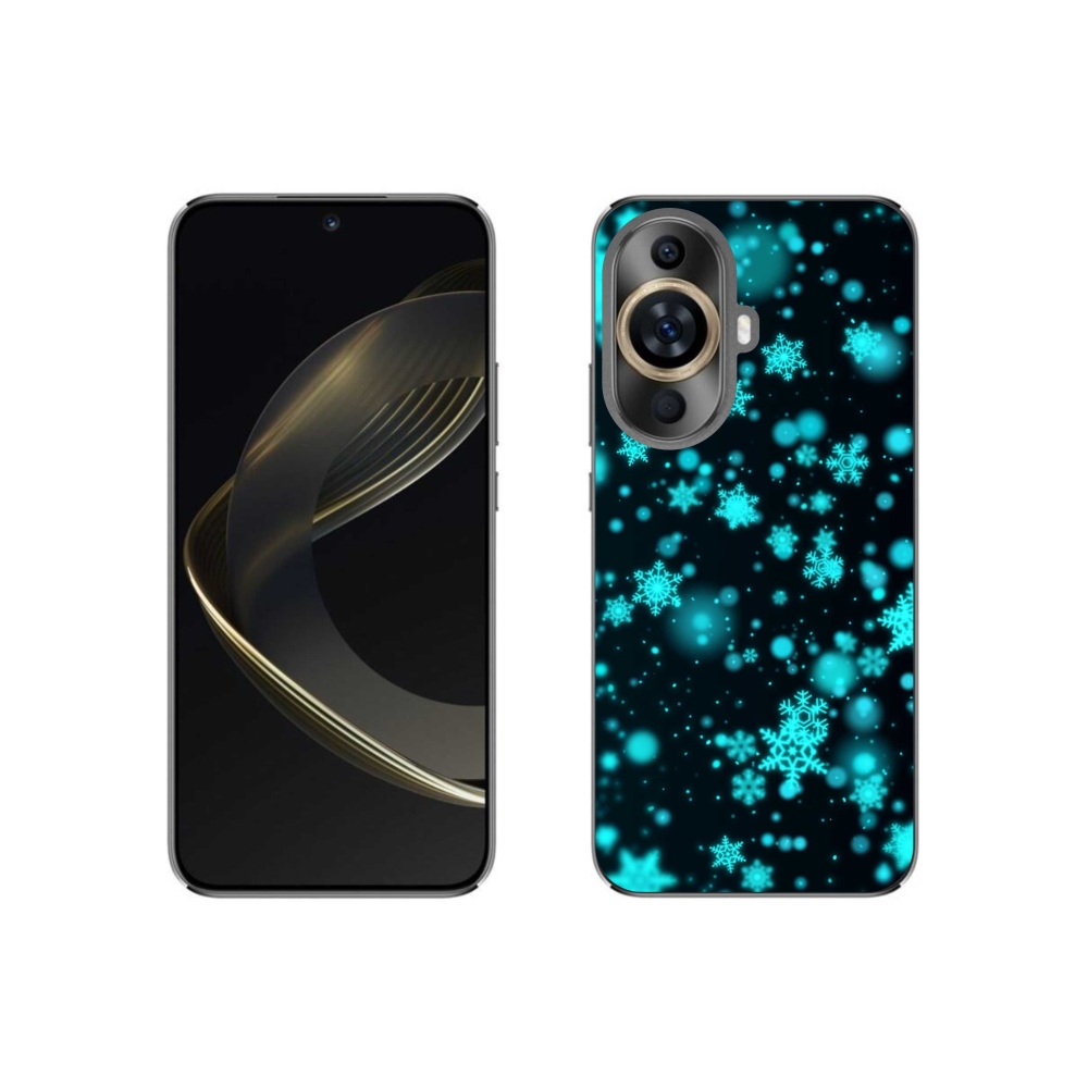 Gél borítás mmCase a Huawei Nova 11 készülékhez - hópelyhek 1