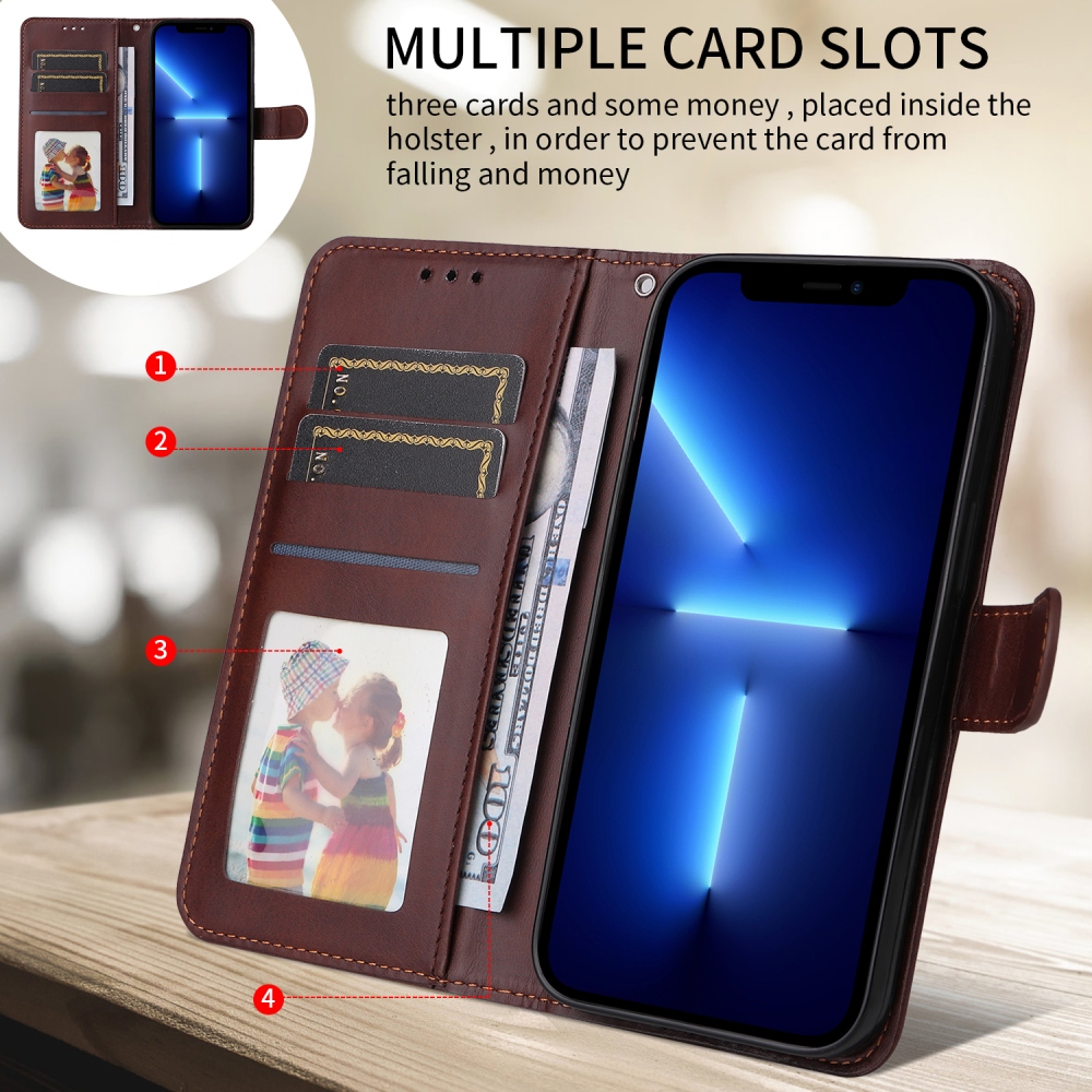 Vérrögök könyv tok a Xiaomi Poco F7 5G-hez - barna