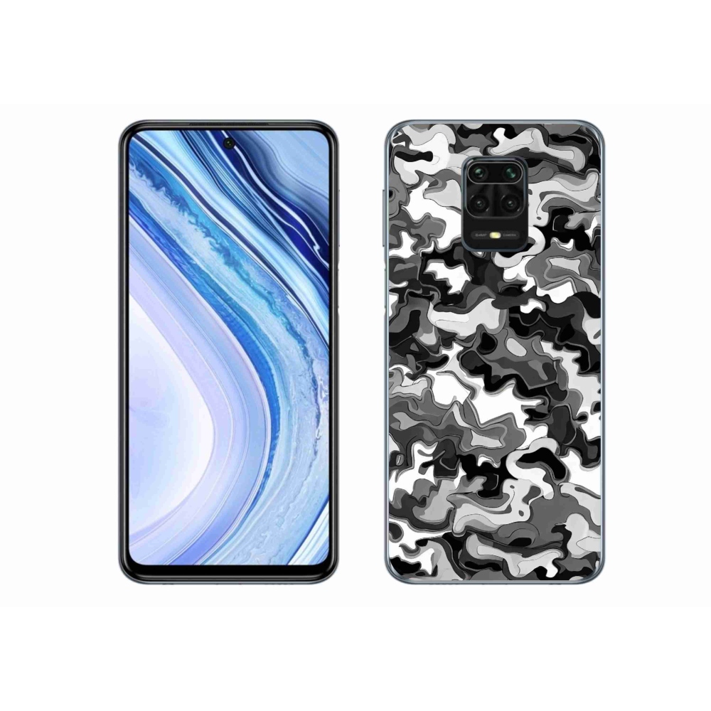 Gél borítás mmCase a Xiaomi Redmi Note 9S-hez - terepszínű minta 3