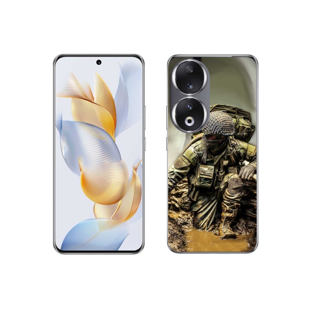 Zselés borítás mmCase a Honor 90-hez - katona
